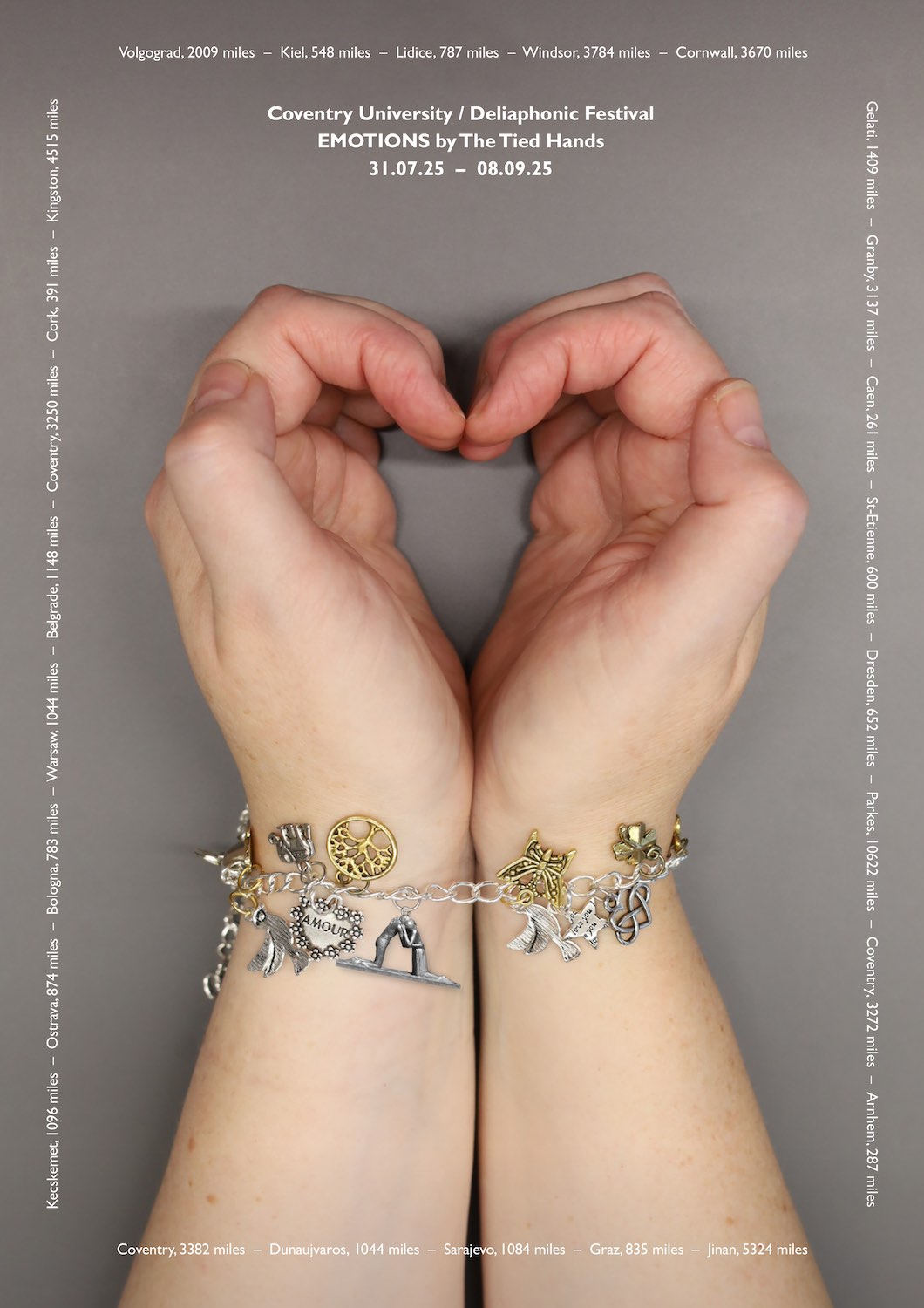 The Tied Hands in the Delia Derbyshire Centre by Aysar Ghassan